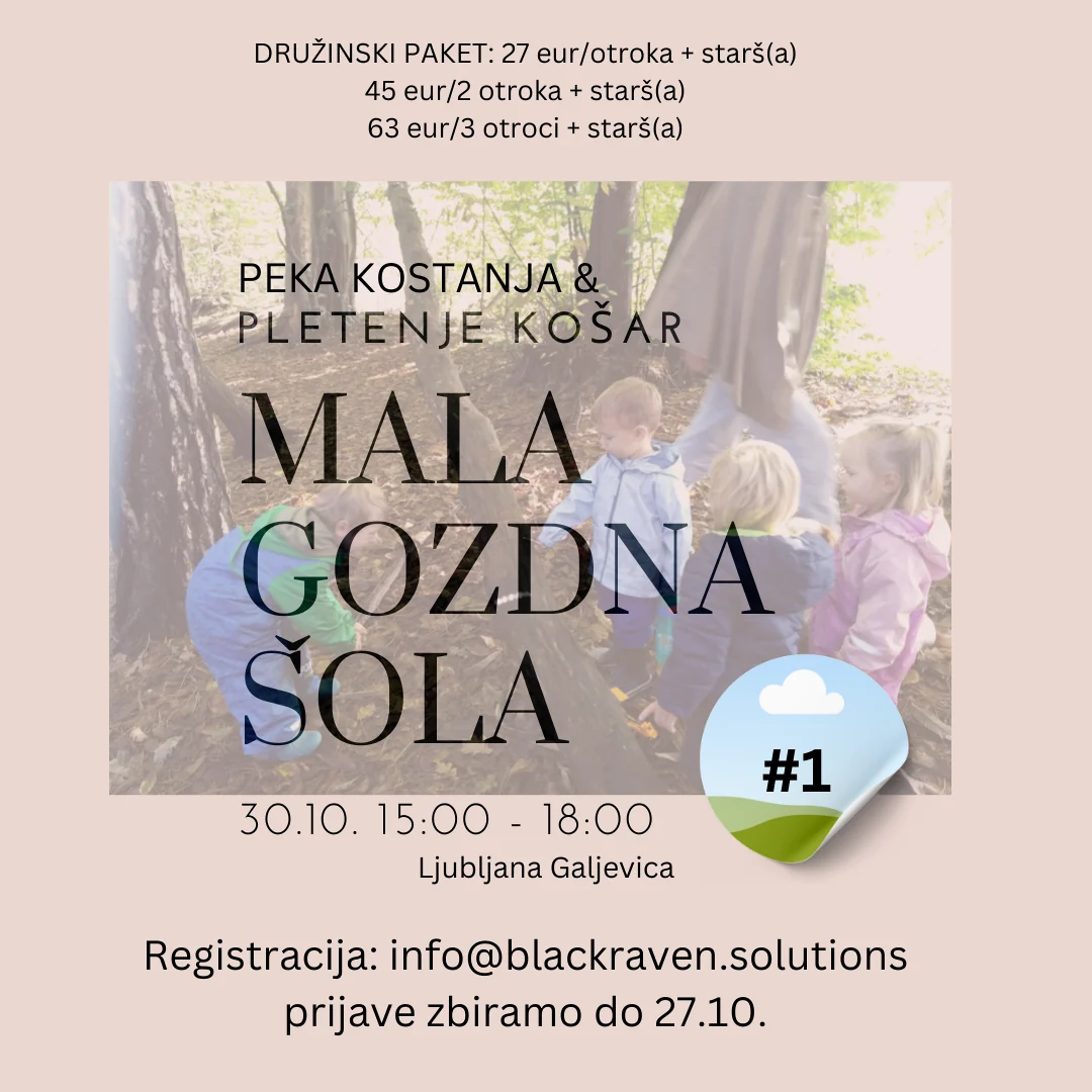 Mala gozdna šola — pretekla delavnica